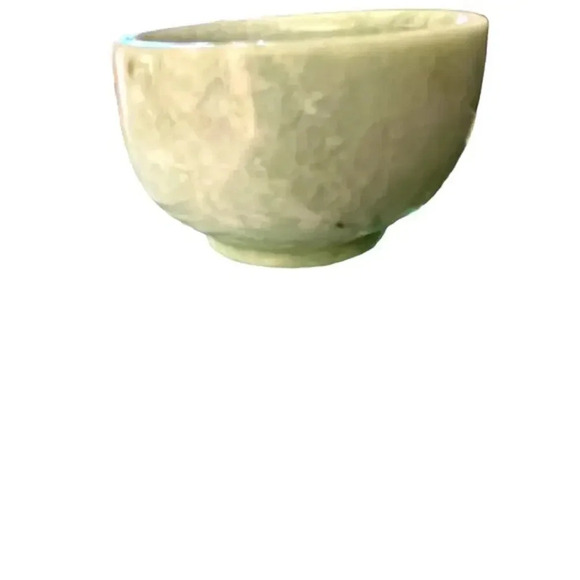 Small Solid Lushan Jade Bowl Ring Holder - Picture 1 of 6